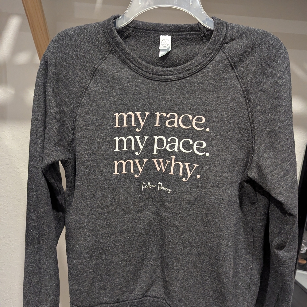 Alternative Charcoal Gray Women's Crew Neck Sweater